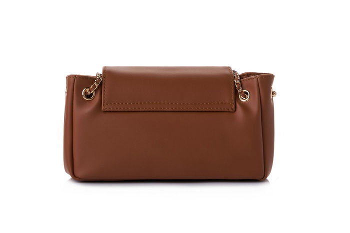 Vince Camuto Siena v2 Bolso de Hombro Color Tan en Cuero de Polivinilo Elegante y Versátil