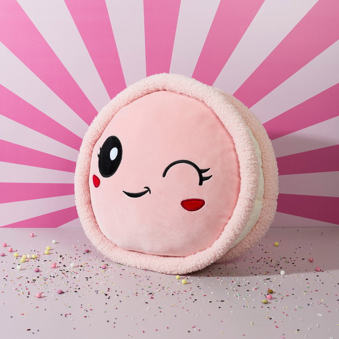 The Concept Factory Peluche Macarrón Rosa 36 cm