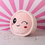 The Concept Factory Peluche Macarrón Rosa 36 cm