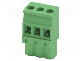 PHOENIX CONTACT MVSTBW2.53-ST-5.08 Conector de bloque de bornas desmontable de 3 pines