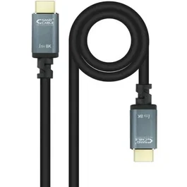 NANO CABLE 10.15.8010 Cable HDMI 2.1 8K 48Gbps 10m Negro