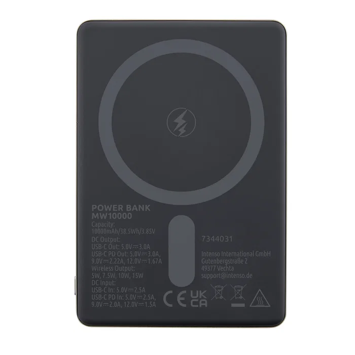 Intenso Powerbank MW10000 MagSafe 10000 mAh Champán Intenso Powerbank MW10000 MagSafe 10000 mAh Champán