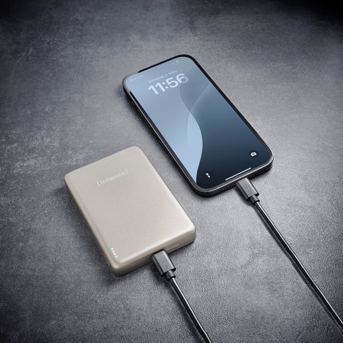 Intenso Powerbank MW10000 MagSafe 10000 mAh Champán Intenso Powerbank MW10000 MagSafe 10000 mAh Champán