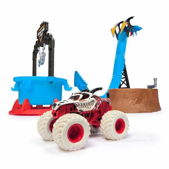 Spin Master Monster Jam Mud Blasters Desafío Barro y Agua con Vehículo Monster Mutt Dalmatian Spin Master Monster Jam Mud Blasters Desafío Barro y Agua con Vehículo Monster Mutt Dalmatian