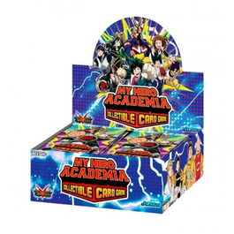 Jasco Games My Hero Academia CCG Booster Box Display Wave 1 Juego de Cartas Coleccionables Inglés 24 Sobres con 10 Cartas Cada Uno