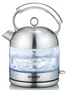 Severin WK3459 Hervidor de vidrio retro