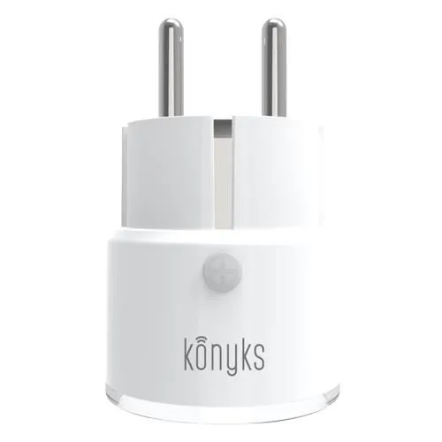 Konyks Priska Mini 3 FR Toma conectada WiFi 10A con contador de consumo inteligente Compacta