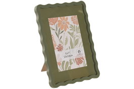 DKD Home Decor Marco de Fotos Bridgerton Verde 13x18 MDF (Pack de 4) lifetstyle