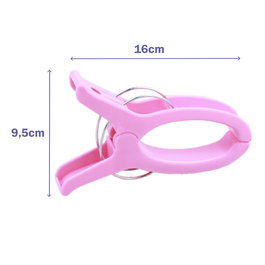 Marbueno Pinza para Silla Set 4 Unds Plastico Color Surtido 14,7x7,3x3 cm Playa y Jardin MARBUENO SUMMER 10504