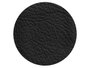 GIFTDECOR Taburete Acolchado con Respaldo Negro