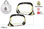 Real Madrid Set 2 Porterias Futbol Pop Up 120x80x80cm