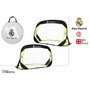 Color Baby Set 2 Porterias Futbol Pop Up Real Madrid 120X80X80Cm