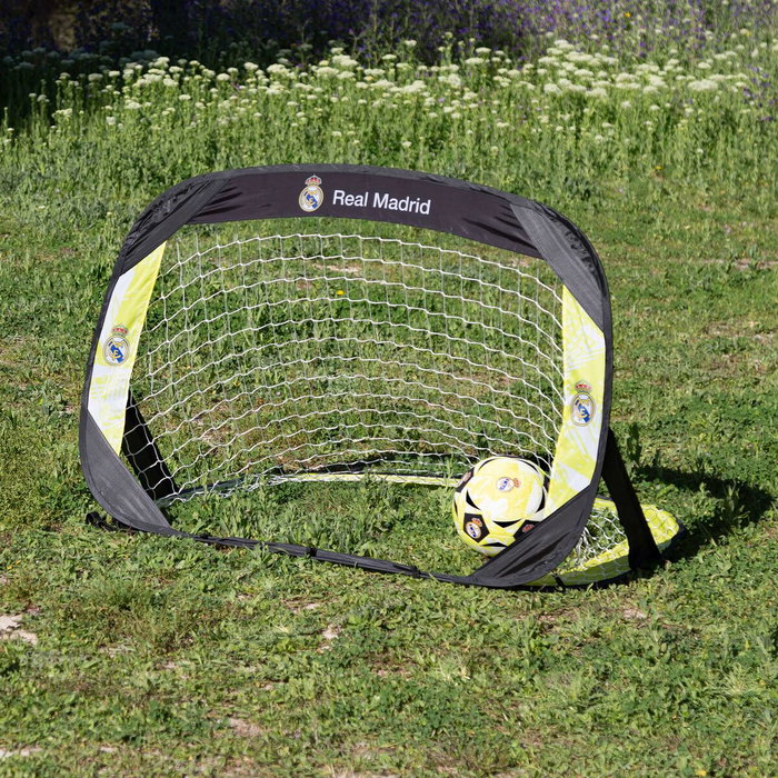 Color Baby Set 2 Porterias Futbol Pop Up Real Madrid 120X80X80Cm