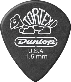 DUNLOP Pack de 72 Púas Tortex® Jazz Pitch Black - 1,50 mm