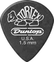 DUNLOP Pack de 72 Púas Tortex® Jazz Pitch Black - 1,50 mm