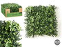 Ibergarden Jardín Vertical Hoja Flor 54x54 cm Plástico Verde (Set de 10)
