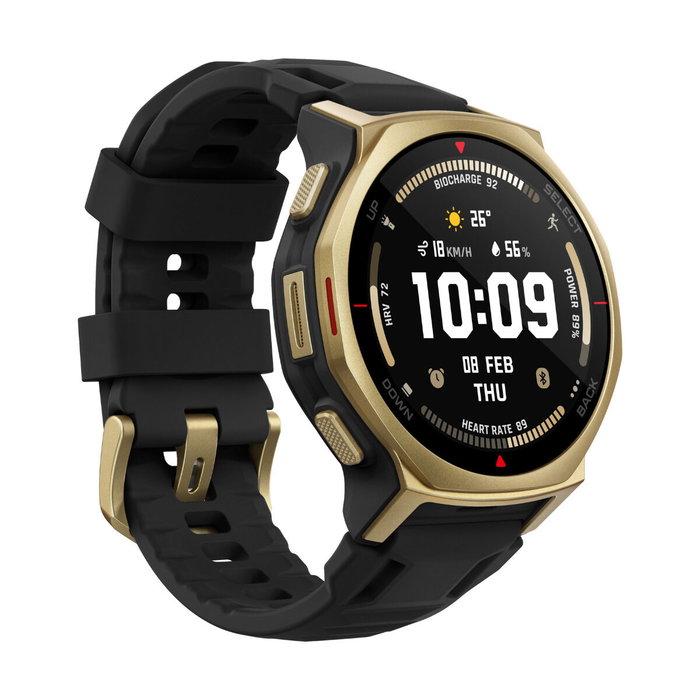 Amazfit T-rex 3 Pro, Pantalla AMOLED 1.32 pulg., Oro y Negro