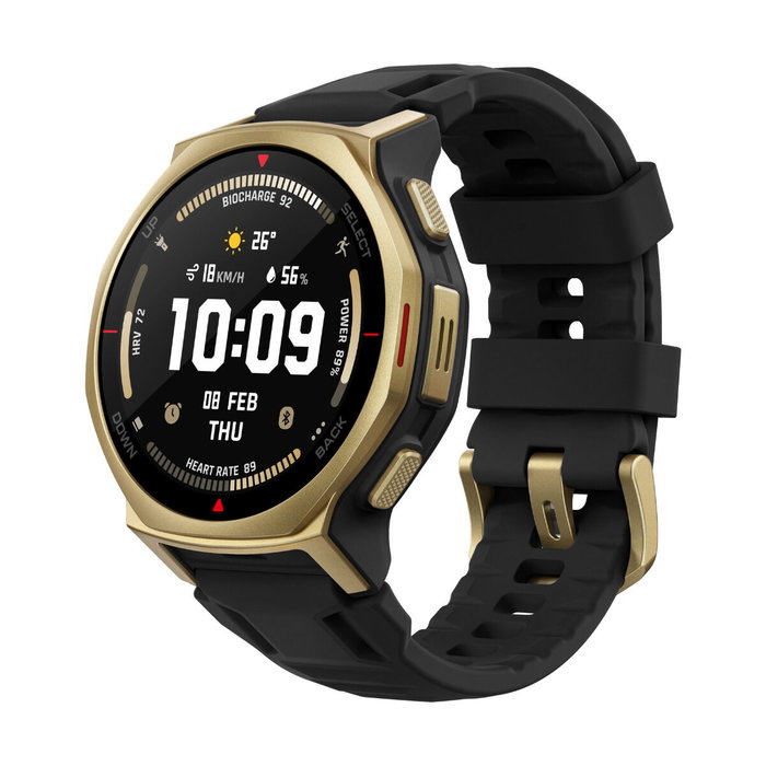 Amazfit T-rex 3 Pro, Pantalla AMOLED 1.32 pulg., Oro y Negro