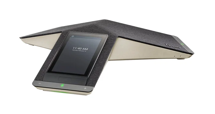 HP Poly Trio C60 Teléfono IP para Conferencias Microsoft Teams con Pantalla Táctil 5", PoE, Wi-Fi, Bluetooth 5.0, Negro