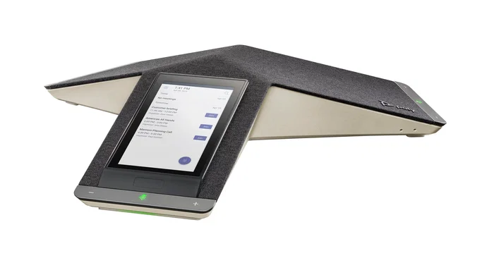 HP Poly Trio C60 Teléfono IP para Conferencias Microsoft Teams con Pantalla Táctil 5", PoE, Wi-Fi, Bluetooth 5.0, Negro