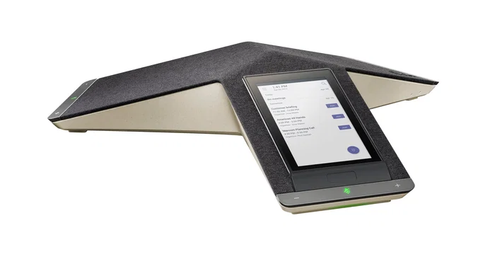 HP Poly Trio C60 Teléfono IP para Conferencias Microsoft Teams con Pantalla Táctil 5", PoE, Wi-Fi, Bluetooth 5.0, Negro