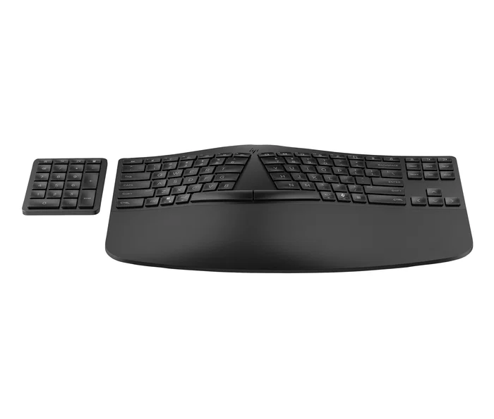 HP Teclado 965 Inalámbrico Ergonómico Negro