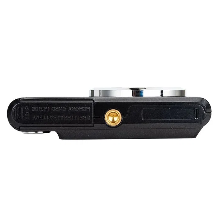 AgfaPhoto Realishot DC5200 Cámara digital compacta - 21 MP, sensor CMOS, zoom digital 8x, grabación de video HD 720p, color negro