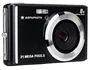 AgfaPhoto Realishot DC5200 Cámara digital compacta - 21 MP, sensor CMOS, zoom digital 8x, grabación de video HD 720p, color negro