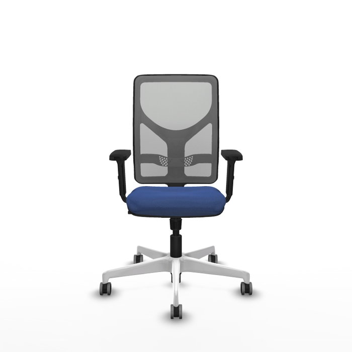 PIQUERAS Y CRESPO Silla de oficina Motilla con mecanismo Sincro, Azul marino y Gris PIQUERAS Y CRESPO Silla de oficina Motilla con mecanismo Sincro, Azul marino y Gris