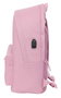 Safta Mochila Munich Basicos Portatil 15,6" + USB Rosa 31x44x18 cm