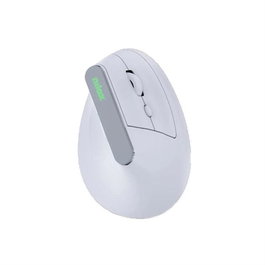 Ratón Nilox Wir Vertical Rec. Silen 1600DPI Blanco 1600 dpi