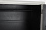 DKD Home Decor Armario Oriental Kamakura Blanco Dorado 120 x 50 x 175 cm Álamo Metal