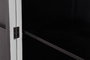 DKD Home Decor Armario Oriental Kamakura Blanco Dorado 120 x 50 x 175 cm Álamo Metal