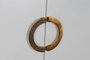 DKD Home Decor Armario Oriental Kamakura Blanco Dorado 120 x 50 x 175 cm Álamo Metal