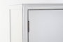 DKD Home Decor Armario Oriental Kamakura Blanco Dorado 120 x 50 x 175 cm Álamo Metal