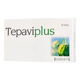 CODIET Tepaviplus 20Amp. Regeneración Hepática, Trastornos Digestivos, Insuficiencia Pancreática