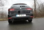 Fox Silenciador Trasero para SEAT LEON 5F ST con Colas Plateadas