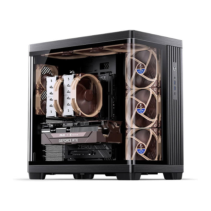 Jonsbo TK-4 Midi-Tower ATX Vidrio Templado Negro