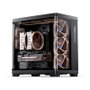 Jonsbo TK-4 Midi-Tower ATX Vidrio Templado Negro