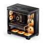 Jonsbo TK-4 Midi-Tower ATX Vidrio Templado Negro