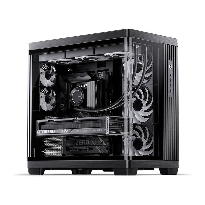 Jonsbo TK-4 Midi-Tower ATX Vidrio Templado Negro