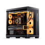 Jonsbo TK-4 Midi-Tower ATX Vidrio Templado Negro