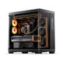 Jonsbo TK-4 Midi-Tower ATX Vidrio Templado Negro