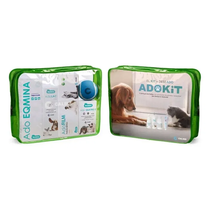 Calier ADOKit - Kit de Cuidado para Mascotas Verde