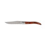 Quid Professional Cuchillo Steak Narbona de 22 cm con Mango de Madera y Acero Inox
