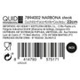Quid Professional Cuchillo Steak Narbona de 22 cm con Mango de Madera y Acero Inox