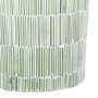 Ixia Portavelas Verde Cristal Decoración 10 x 10 x 13 cm