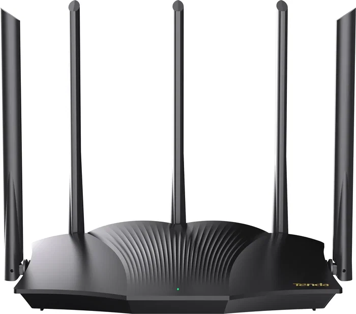 Tenda TX12 Pro Router Inalámbrico de Doble Banda (2.4 GHz / 5 GHz) Ethernet Rápido Negro