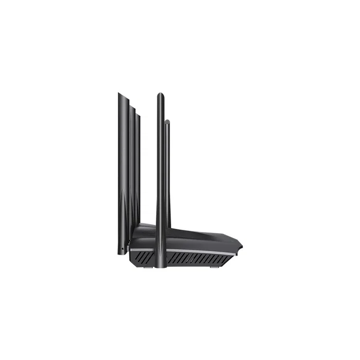 Tenda TX12 PRO - Router Wi-Fi 6 Doble Banda (2.4GHz/5GHz) 2402 Mbps, 3 Puertos LAN Gigabit, Negro