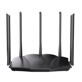 Tenda TX12 Pro Router Inalámbrico de Doble Banda (2.4 GHz / 5 GHz) Ethernet Rápido Negro